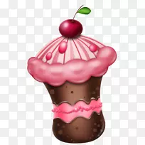 巧克力蛋糕生日蛋糕樱桃蛋糕松饼草莓蛋糕