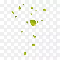 叶谷歌图片落叶下载-绿色和新鲜的叶子漂浮材料
