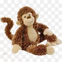 猴猿猫毛绒玩具毛绒猴