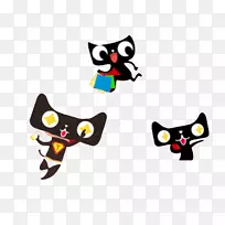 猫剪贴画.林克斯图案