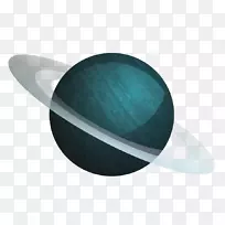 行星星系-卫星星系行星蓝色行星
