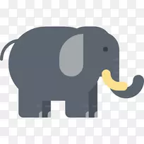 狄斯尼斯动物王国大象图标-长鼻子象