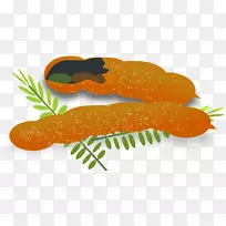 罗望子免费剪贴画-棕色香肠