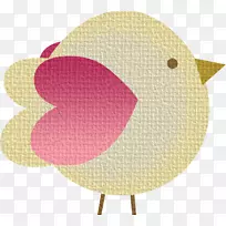 鸡剪贴画-小鸡
