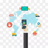 web开发响应web设计电子商务移动应用程序开发全球购物
