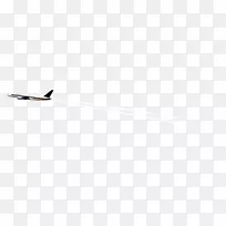 白色平面设计品牌-高清喷气式客机