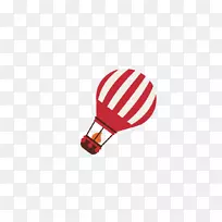 热气球红热气球