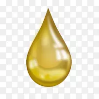黄色石油-美丽的黄色液滴