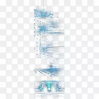 水资源存量摄影天空图案-蓝色科技