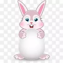 复活节兔子复活节彩蛋-兔子载体材料