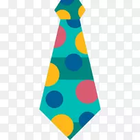 领带可伸缩图形剪贴画领带