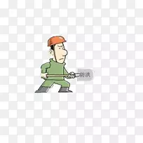 洪水图标-所有的人都是士兵