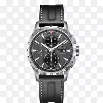 汉密尔顿手表公司计时表运动-汉密尔顿暗灰色手表男表