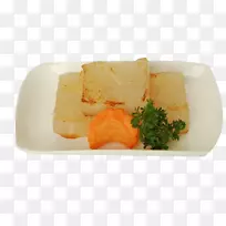 水栗子蛋糕素食菜粤菜糕点胡萝卜马蹄饼