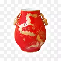 景德镇陶瓷桐关窑瓷瓶