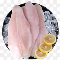 海鲜鱼片冻三文鱼
