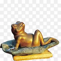 铜像浮雕青蛙雕像