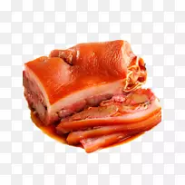 红烧家猪肉主料猪肉碎米黄油盐朱图鲁照片