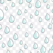 绿松石角图案-水滴背景