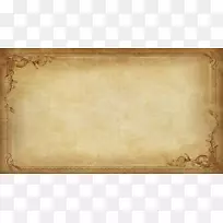 纸文字图片框棕色图案.中世纪欧洲边界背景
