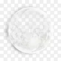 黑白图案-满月