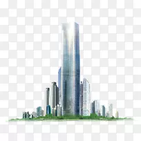 高层建筑城市