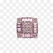 下载google图片图标-粉红色钻石戒指
