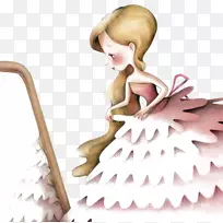 莫伊，我是个骑士！画爱玛天鹅艺术插图-仙女公主