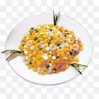素食料理炸鸡拉齐基泡菜炸薯条炸玉米