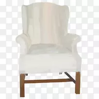 俱乐部椅沙发-粉刷白色沙发