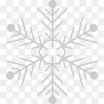 冬季贺卡雪花祝福圣诞装饰-降雪
