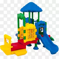 游乐场滑梯玩具秋千-儿童玩具