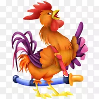 德莫罗斯新年公鸡占星术-公鸡武士