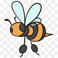 蜜蜂剪贴画-蜜蜂