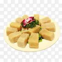火锅，菜，豆腐，早午餐，吃冷冻豆腐