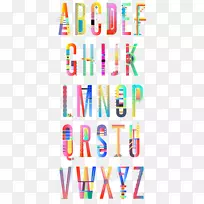 印刷术开放源码Unicode字体怪诞字体未来技术英语字母表