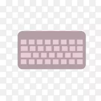 电脑键盘笔记本电脑键盘快乐黑客键盘樱桃卡通薰衣草键盘材料