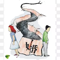 婚姻、离婚、丈夫、妇女-离婚男女