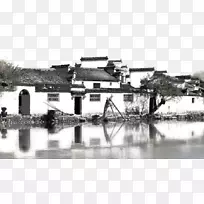 邯郸摄影江南水墨画-古镇白墙