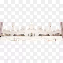 谢赫扎耶德清真寺阿拉伯大清真寺麦加苏丹卡布斯大清真寺-白宫外部摄影