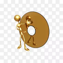 三维空间壁纸-奥斯卡与cd