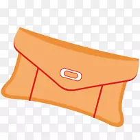 橙色手提包钱包-橙色钱包