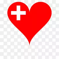 瑞士纸巾旗-红十字红