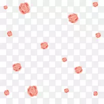花滩玫瑰花瓣-浅粉色梦玫瑰飘浮材料