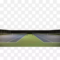 网球中心区域角-羽毛球场