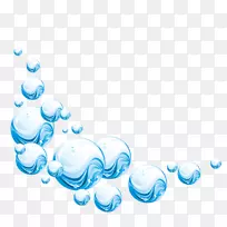 滴水飞溅-细水滴和气泡