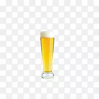 啤酒玻璃器皿饮料品脱玻璃黄杯