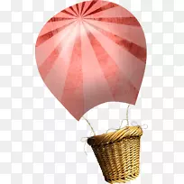 热气球设计师-橙色热气球