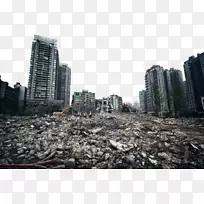 废墟建筑-城市废墟
