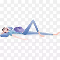 午睡午觉-画睡美人